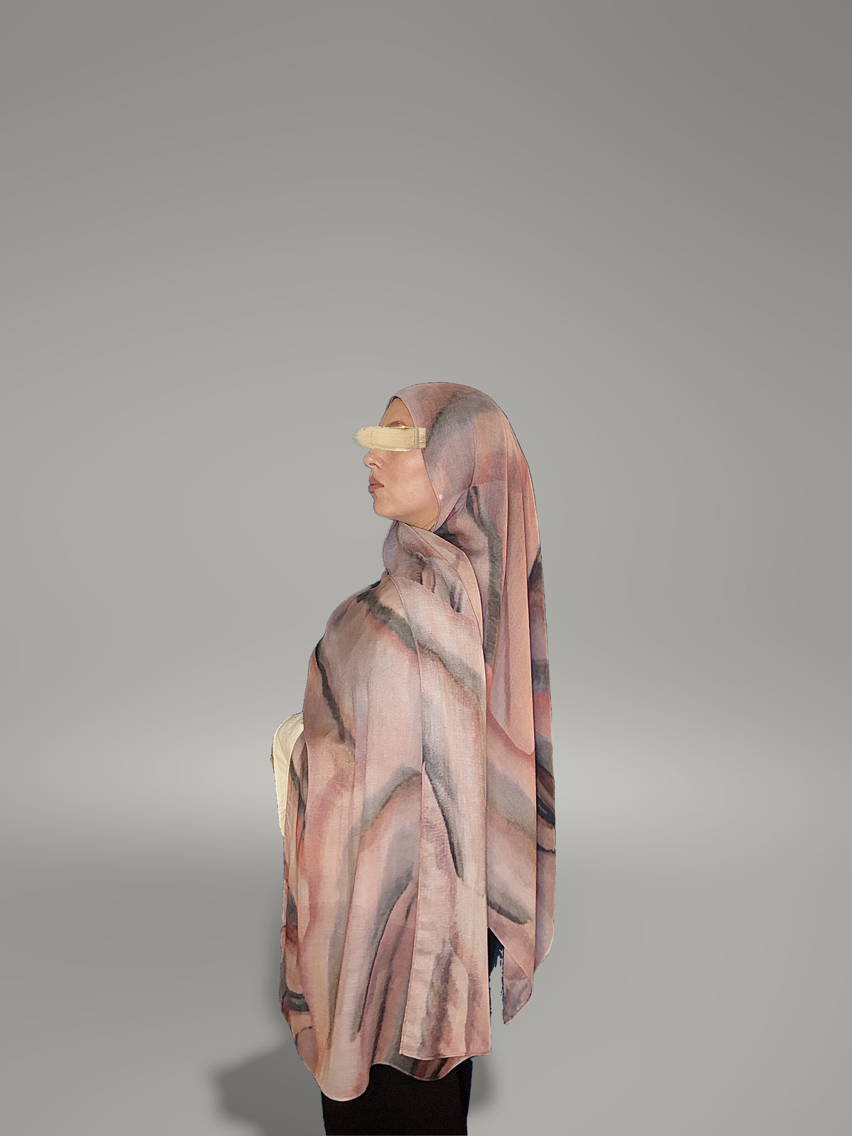 Rhodonite Printed Modal Hijab