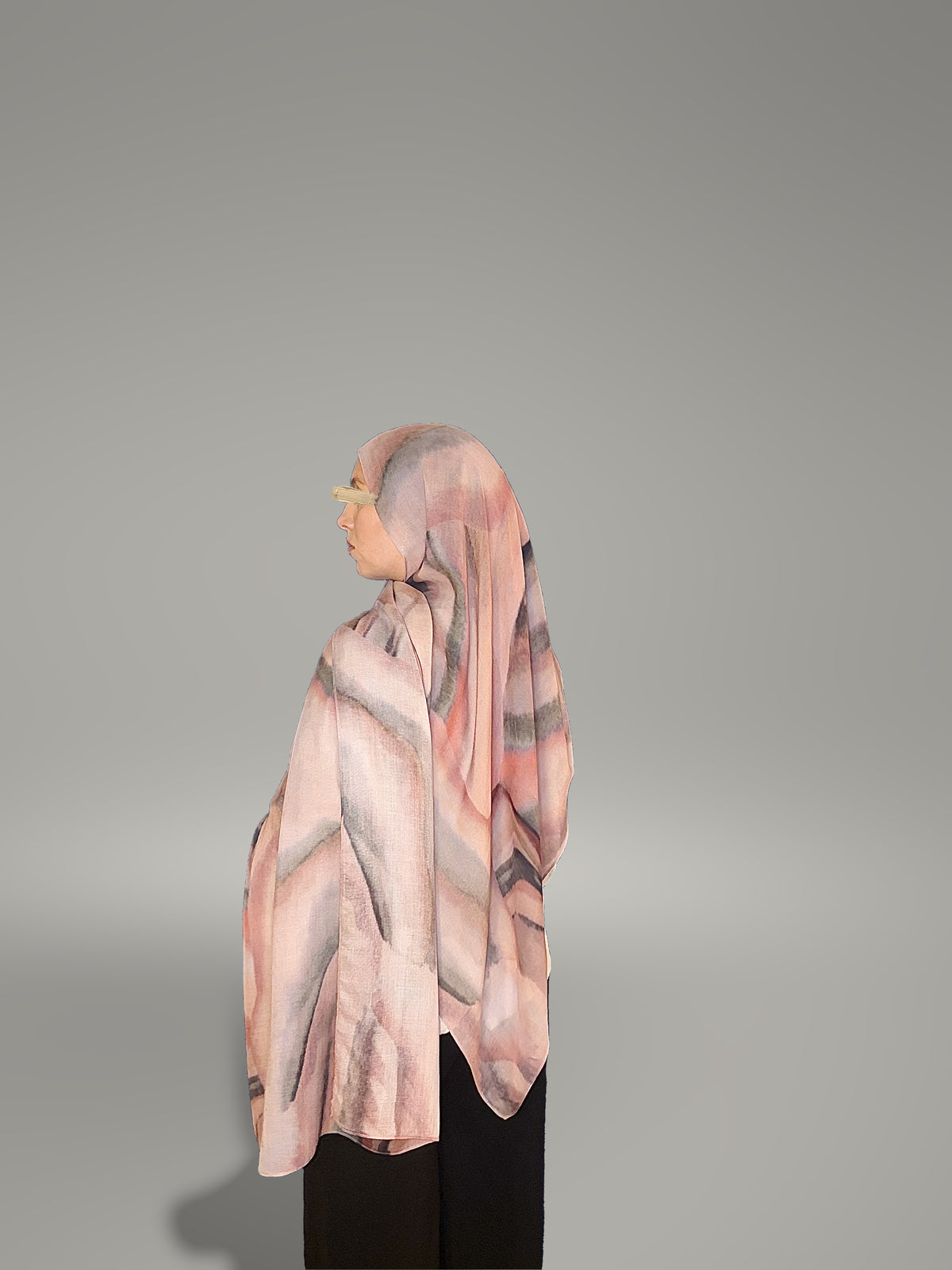 Rhodonite Printed Modal Hijab