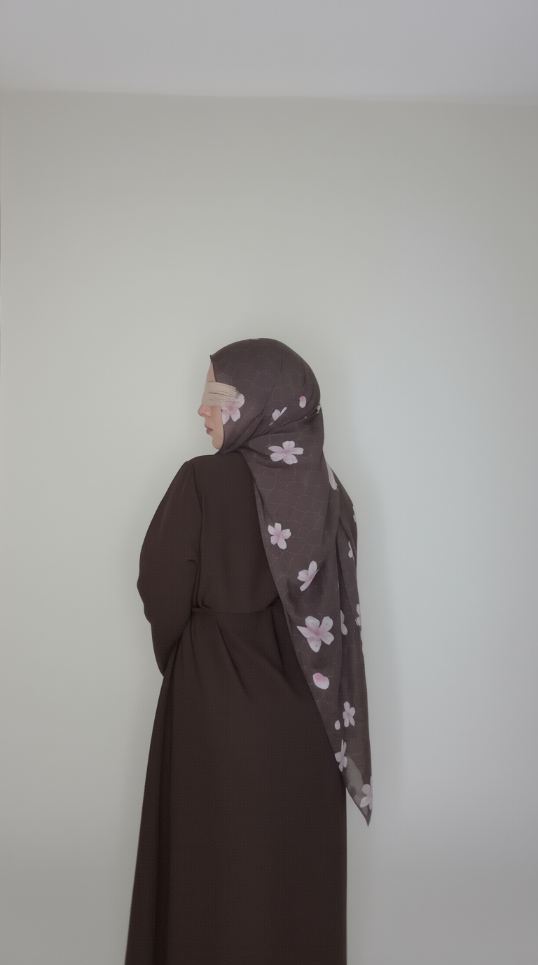 Sakura Printed Modal Hijab