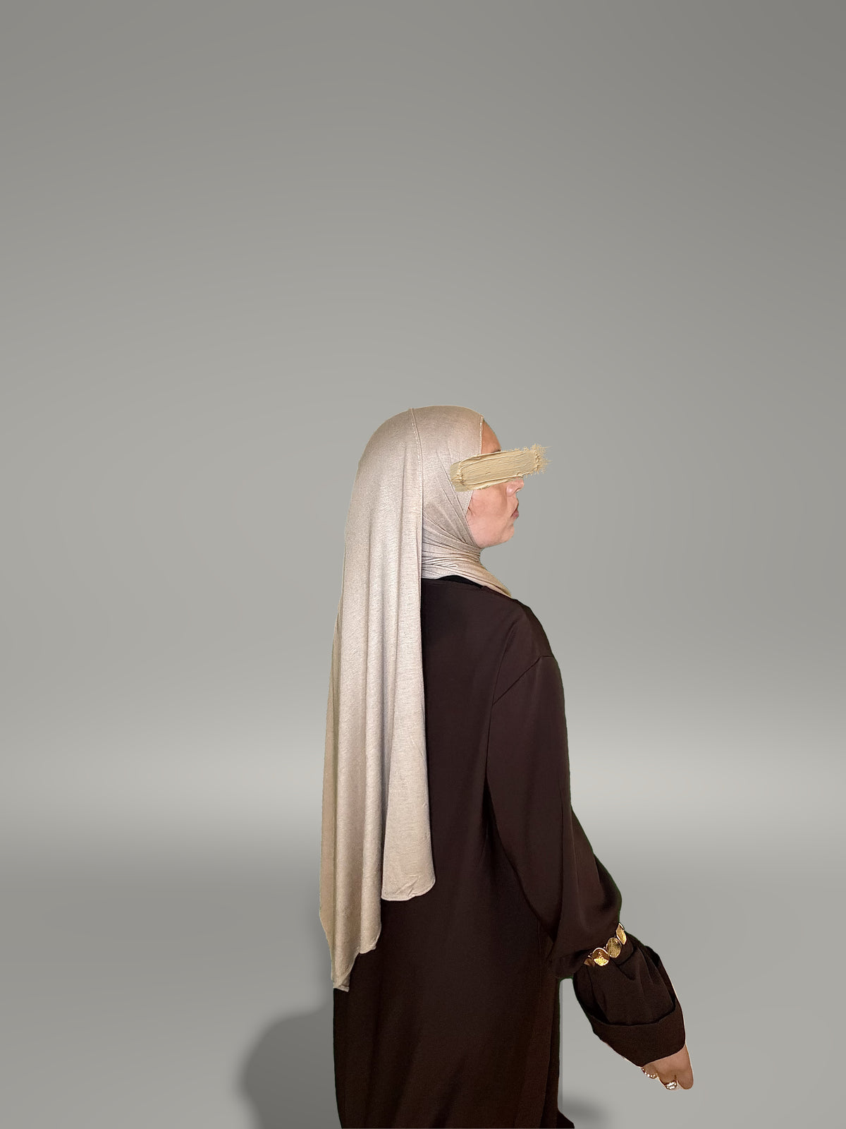 Smoky Quartz Premium Jersey Hijab
