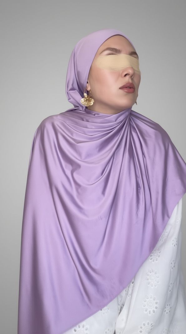 Soft Orchid Liquid Jersey Hijab