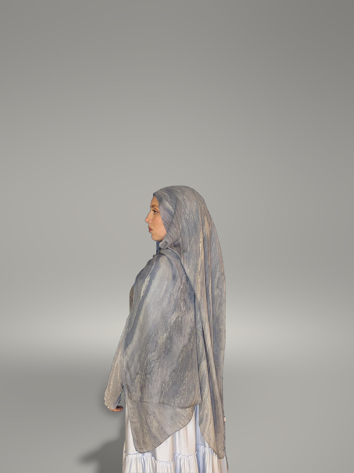 Tourmaline Printed Modal Hijab